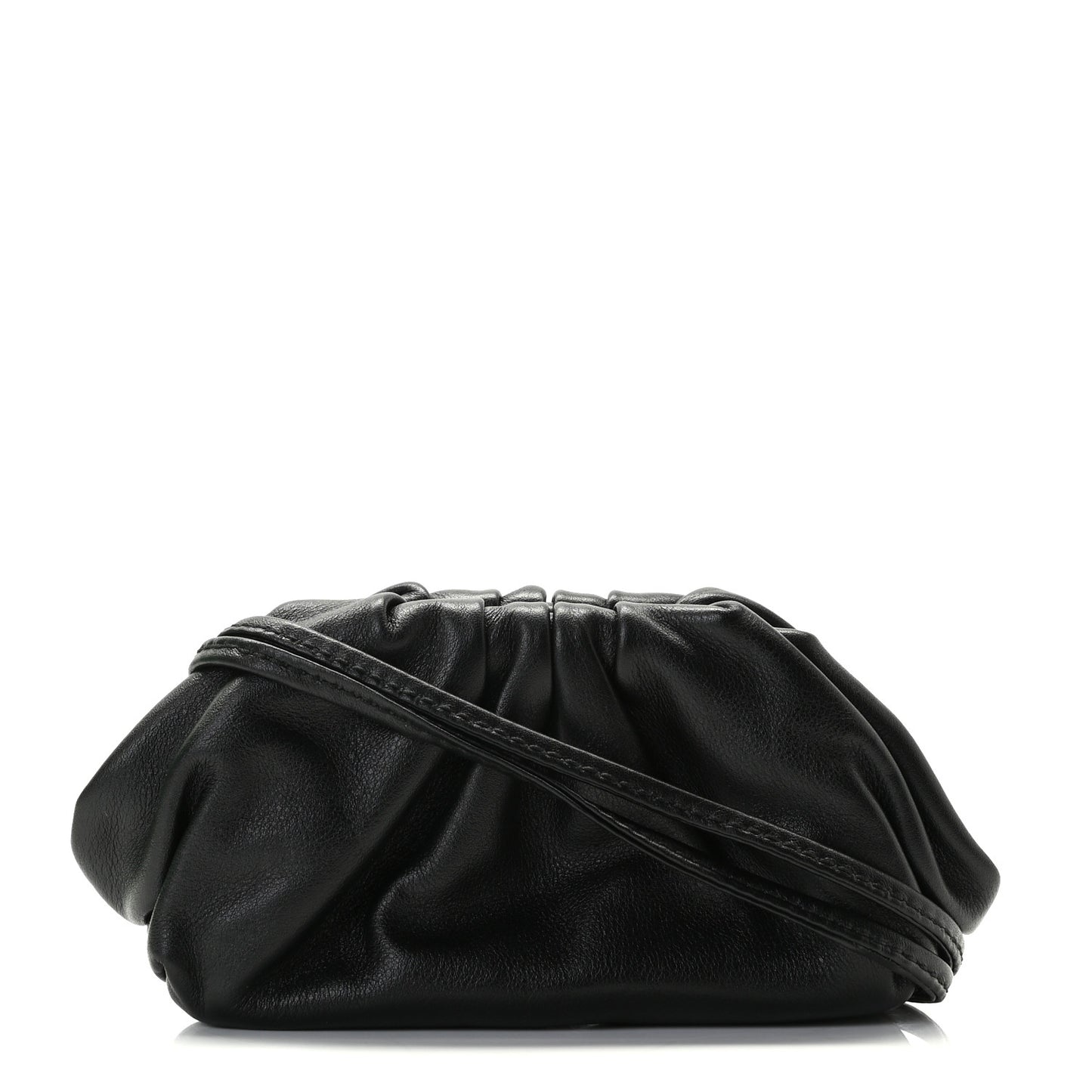 Butter Calfskin Coin Purse Black