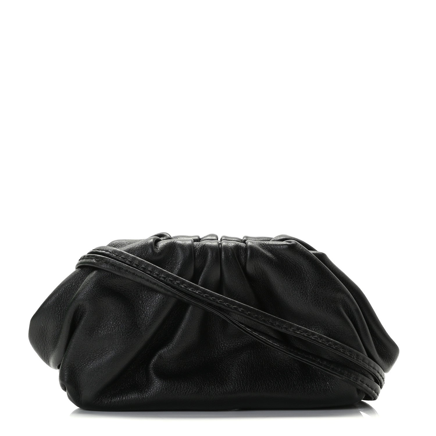 Bottega Veneta Butter Calfskin Coin Purse Black 1 of 7
