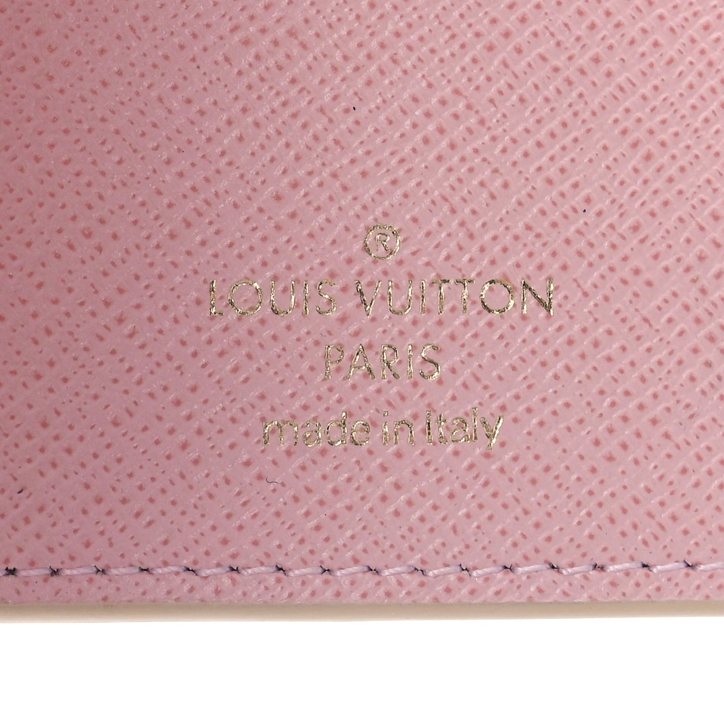 Damier Azur Victorine Wallet Rose Ballerine