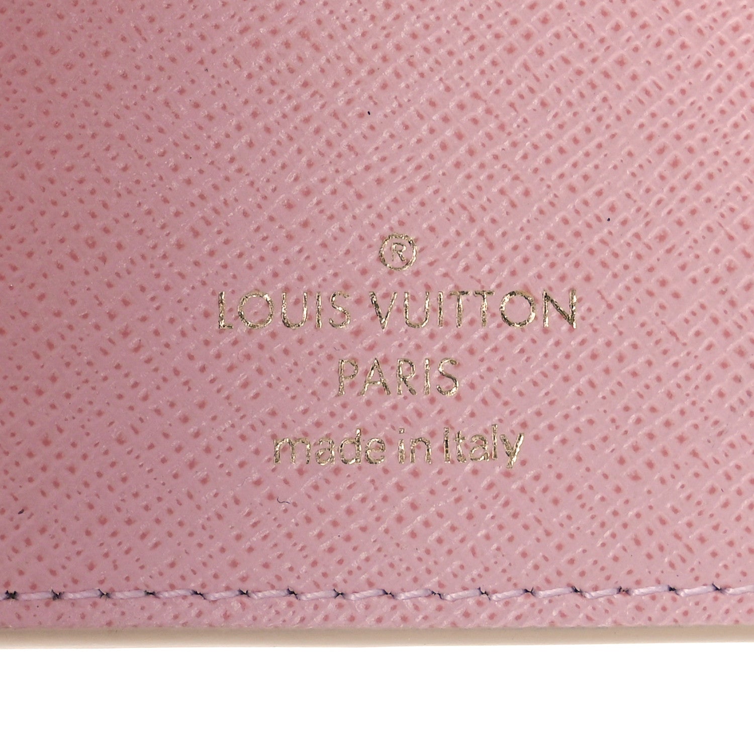 Louis Vuitton Damier Azur Victorine Wallet Rose Ballerine 6 of 9