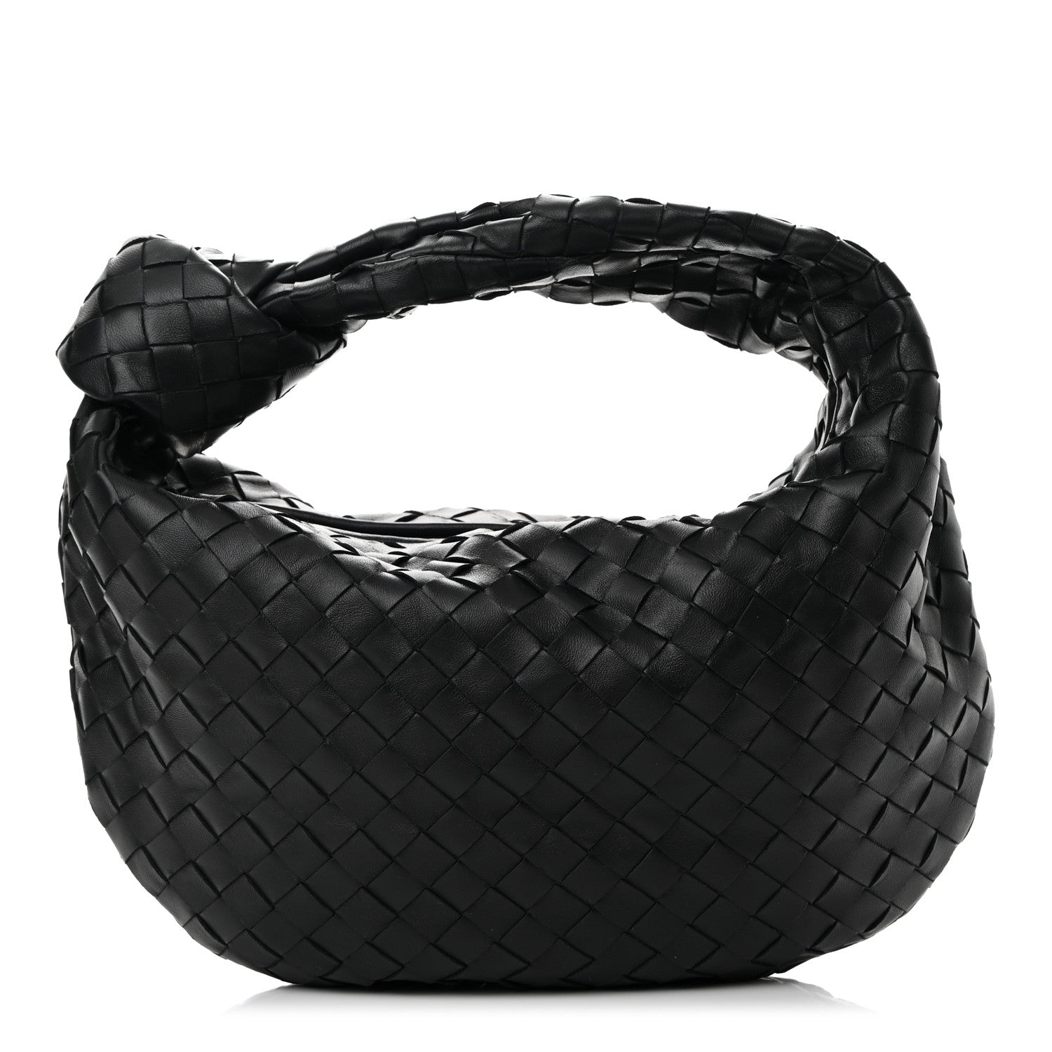 Bottega Veneta Nappa Intrecciato Teen Jodie Hobo Black 1 of 10