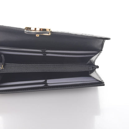 Gucci Guccissima Signature Icon Continental Wallet Black 5 of 8