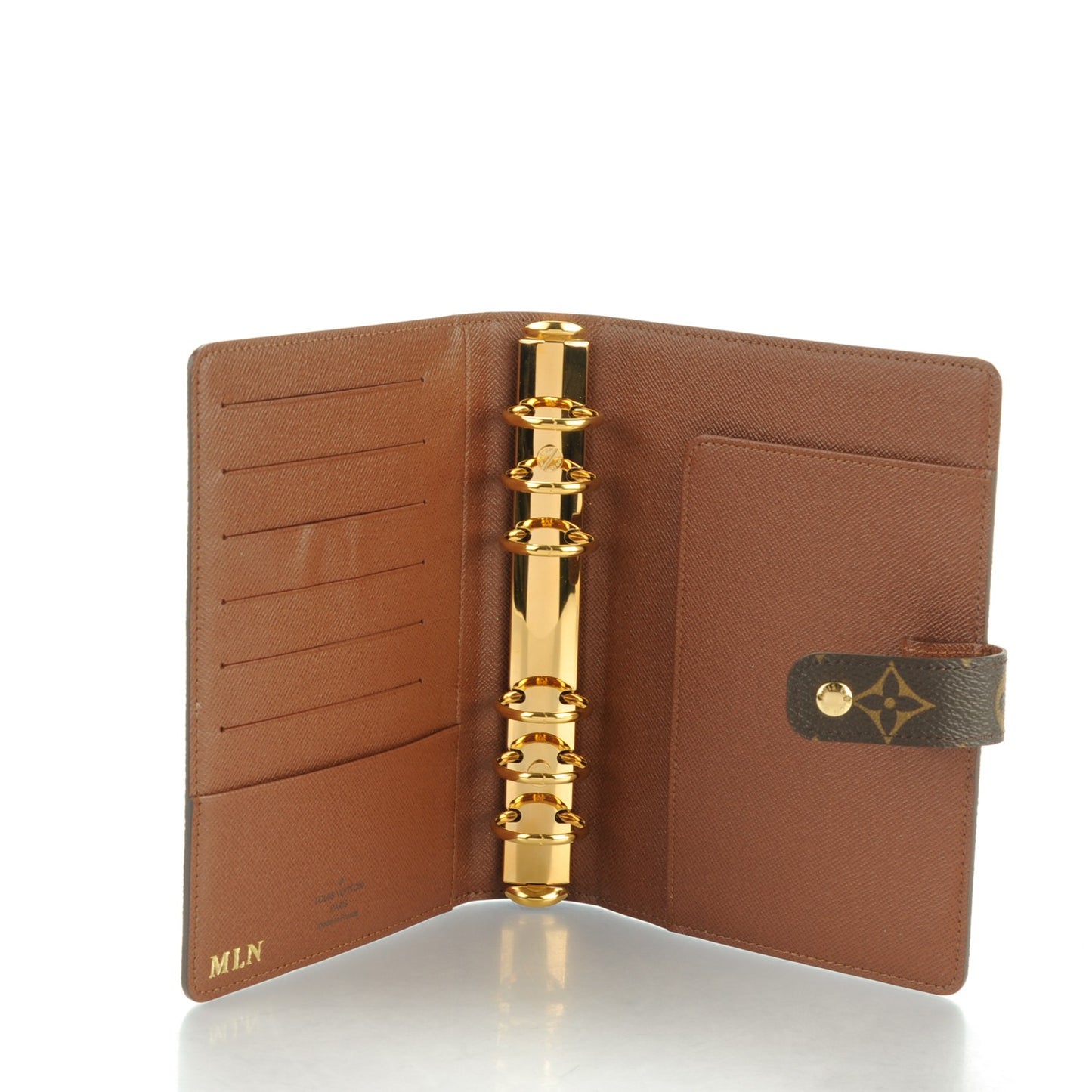 Monogram Medium Ring Agenda Cover