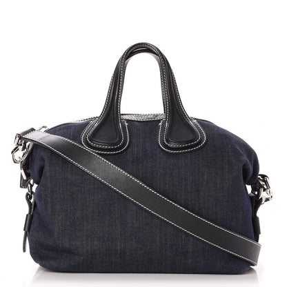 Givenchy Denim Calfskin Small Nightingale Blue Black 1 of 8