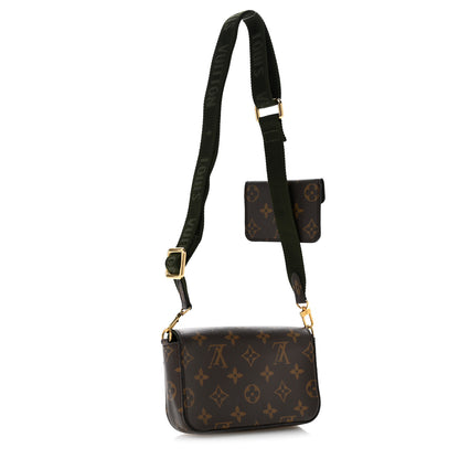 Louis Vuitton Monogram Felicie Strap & Go Kaki 3 of 11