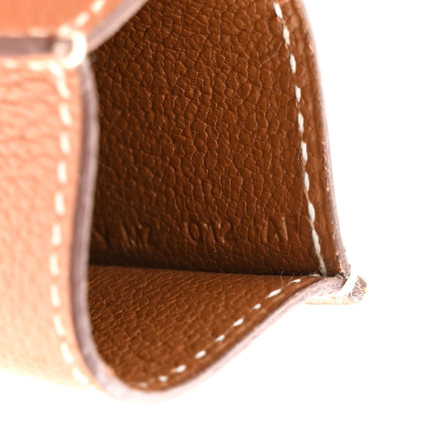 Epsom Diabolo Card Holder Case Gold