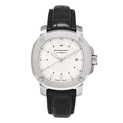 Burberry Stainless Steel Alligator 43mm The Britain Automatic Watch BBY1206 1 of 4