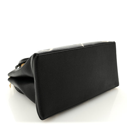 Louis Vuitton Empreinte Monogram Giant Grand Palais Black Beige 4 of 9