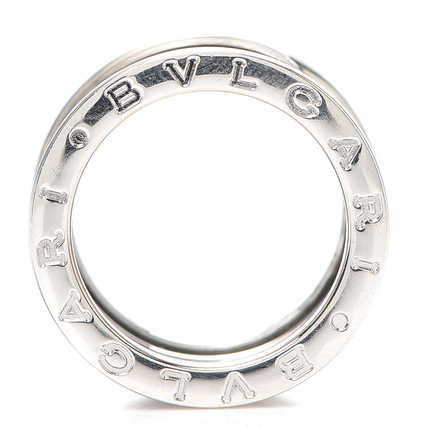 18K White Gold B.Zero1 Four-Band Ring 50 5.5