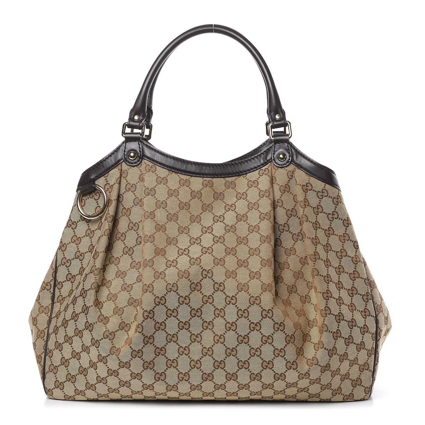 Monogram Large Sukey Tote Dark Brown