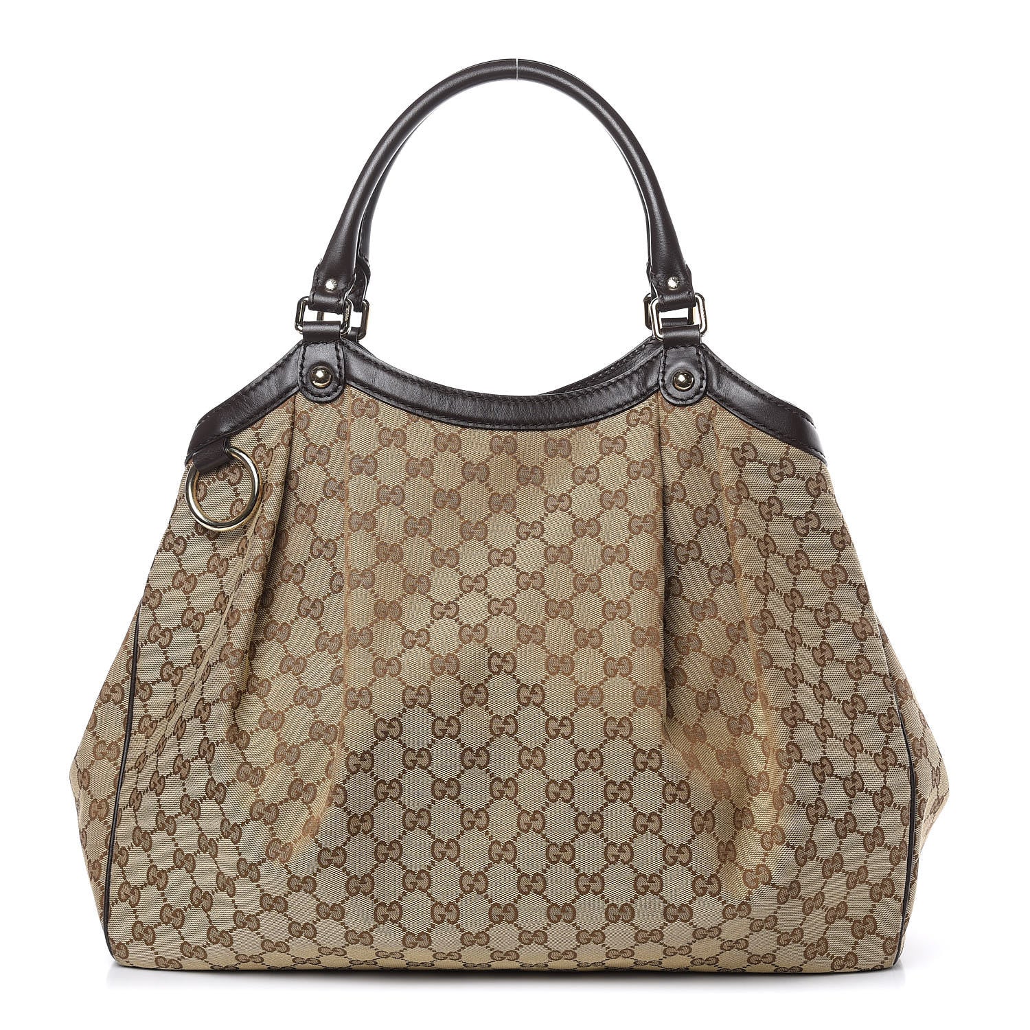 Gucci Monogram Large Sukey Tote Dark Brown 1 of 13
