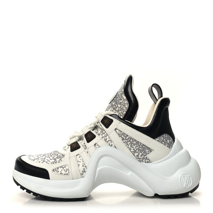 Louis Vuitton Monogram Calfskin LV Archlight Sneakers 40 White 1 of 9