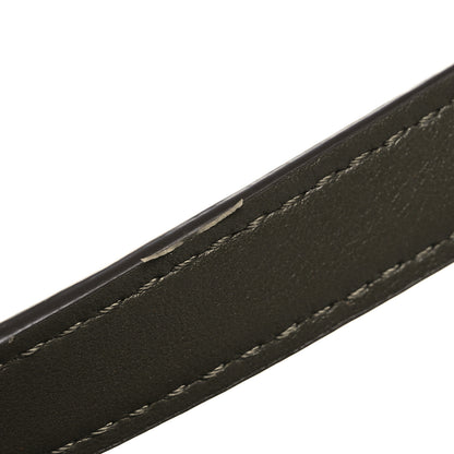 Loewe Shiny Calfskin Medium Puzzle Fold Tote Dark Khaki Green 17 of 17