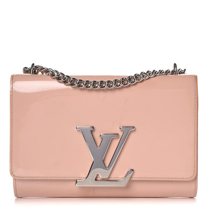 Louis Vuitton Patent Chain Louise MM Rose Ballerine 1 of 17