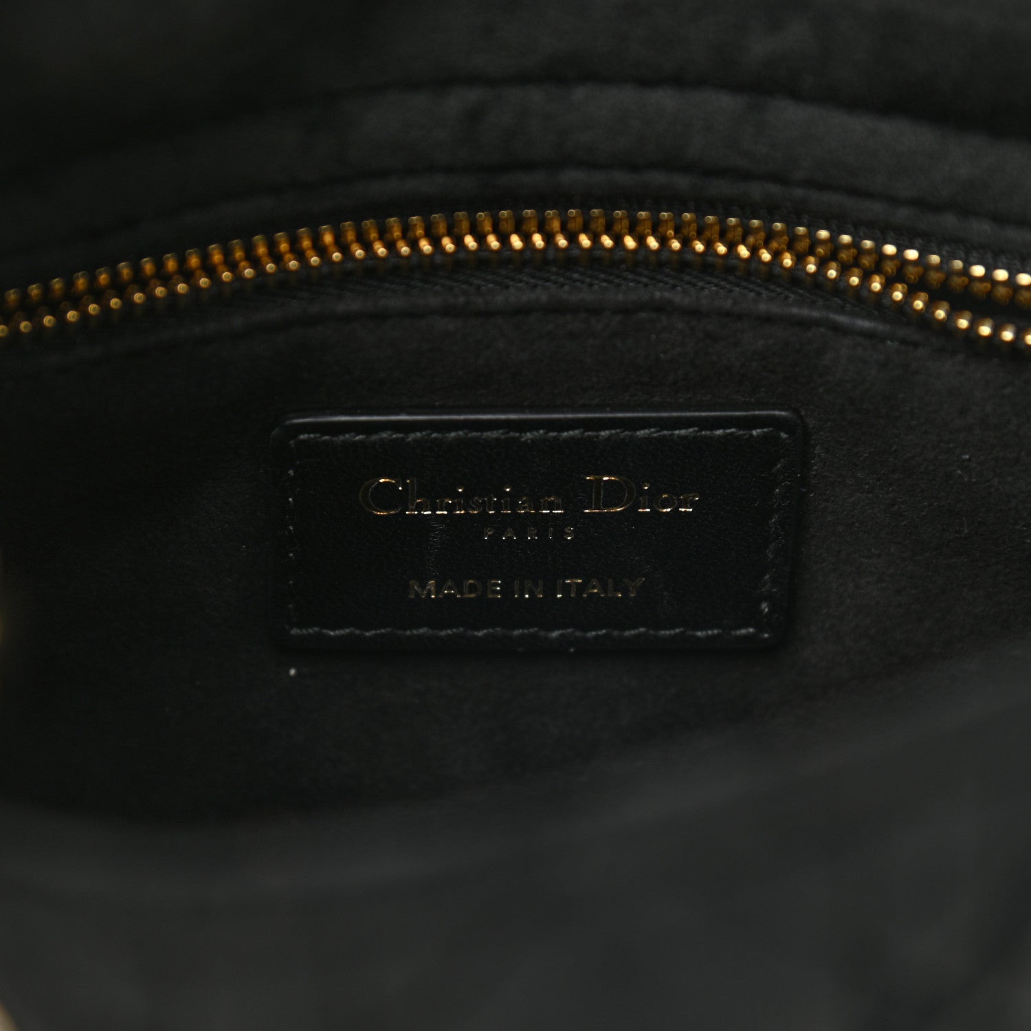 Christian Dior Velvet Mini Lady Dior Black 6 of 9