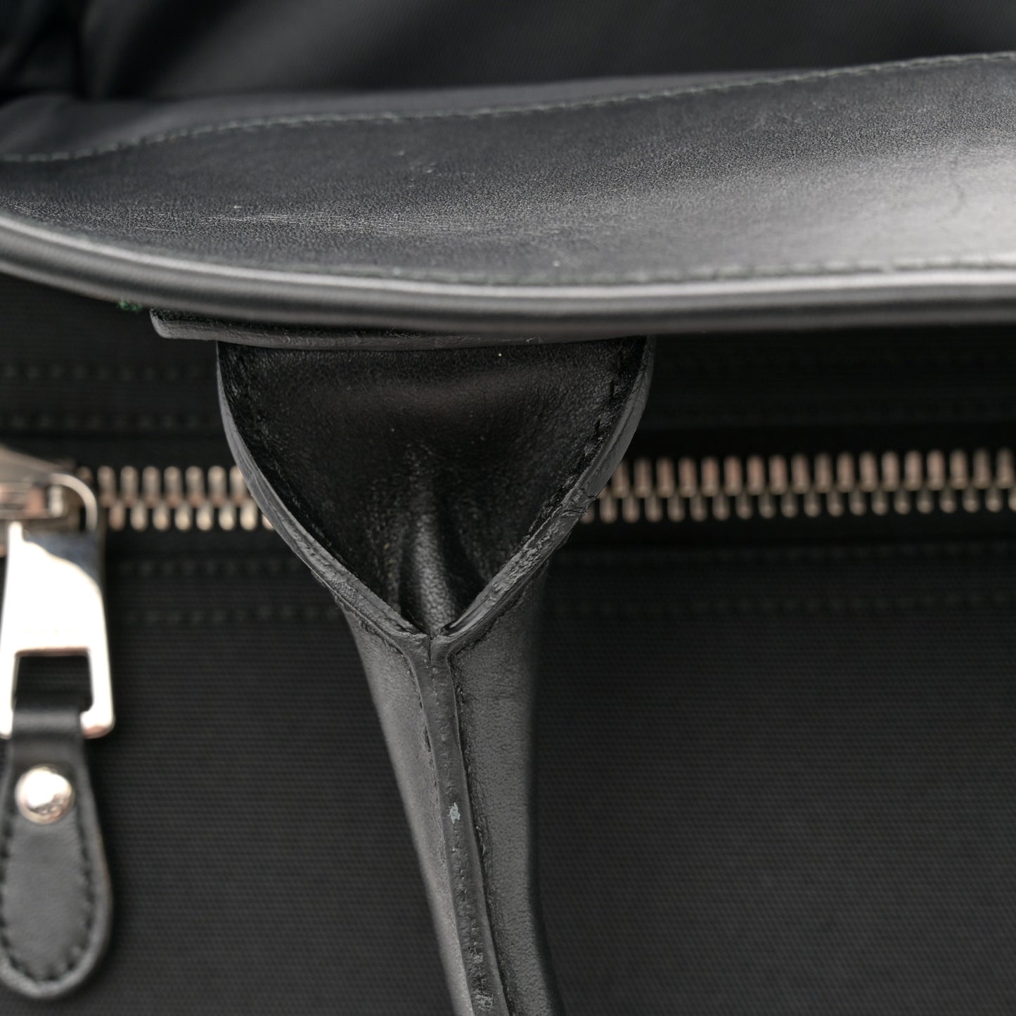 Nylon Web Briefcase Black