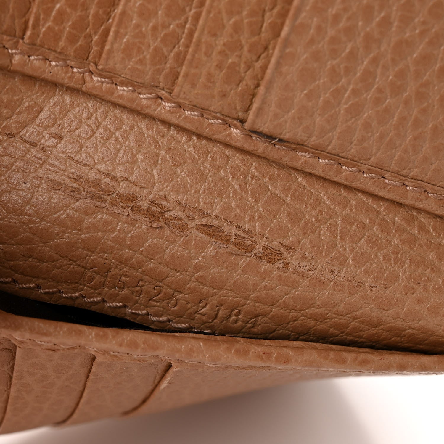 Gucci Dollar Calfskin Interlocking G French Wallet Camelia 8 of 11