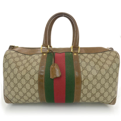 Gucci Monogram Web Boston Duffle 1 of 9