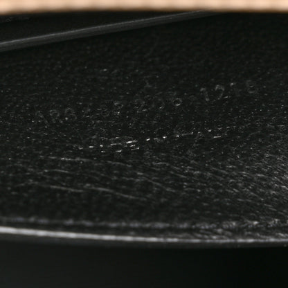 Saint Laurent Grain De Poudre Textured Mixed Matelasse Medium Triquilt Monogram Satchel Dark Beige 7 of 10