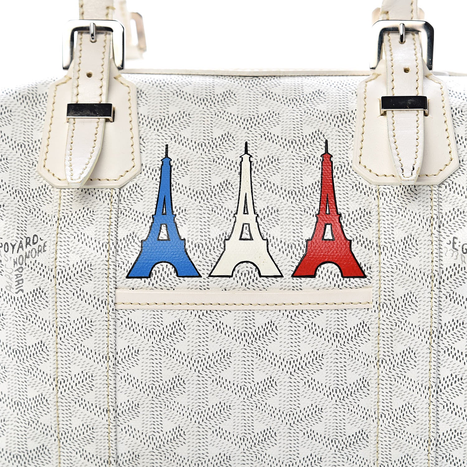 Goyard Goyardine Boeing 30 White 12 of 12