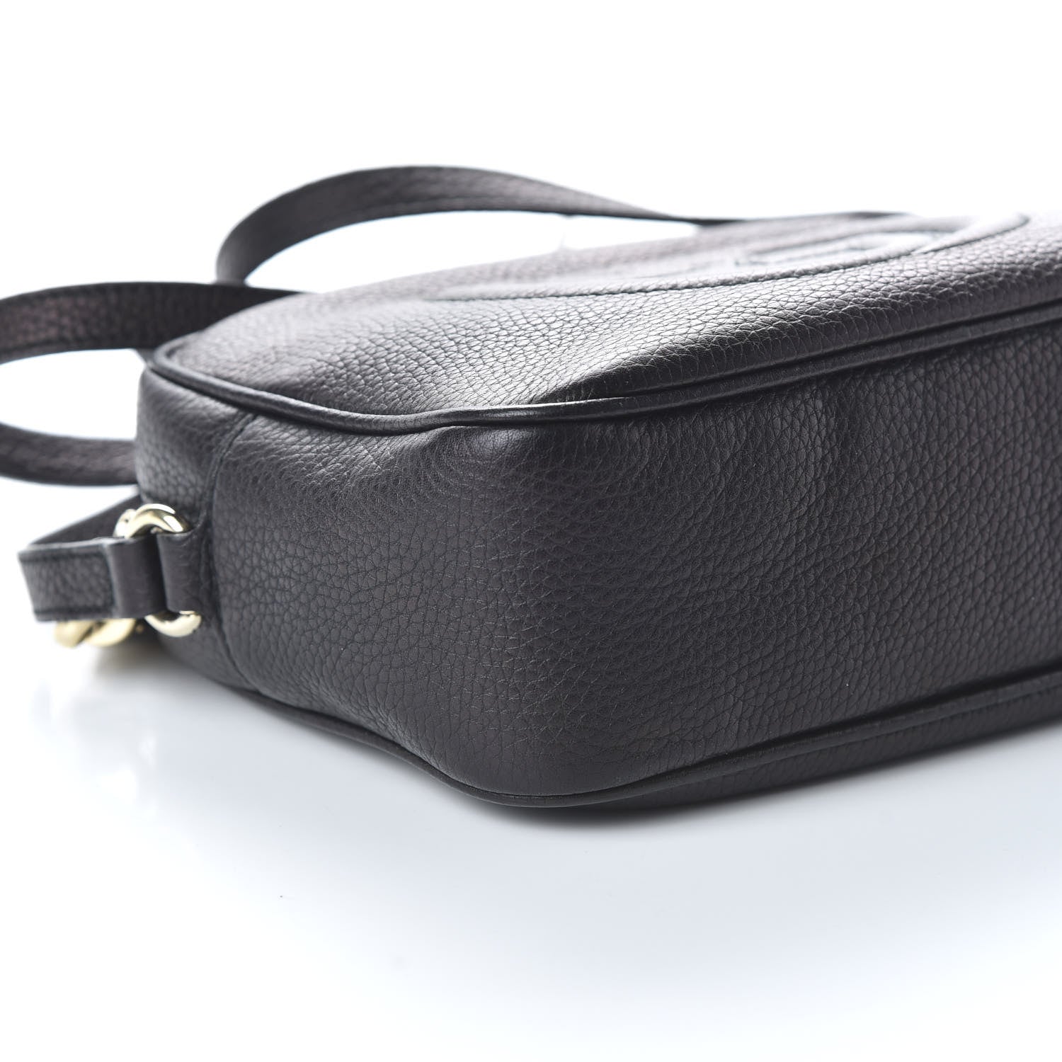 Gucci Pebbled Calfskin Small Soho Disco Bag Black 6 of 10