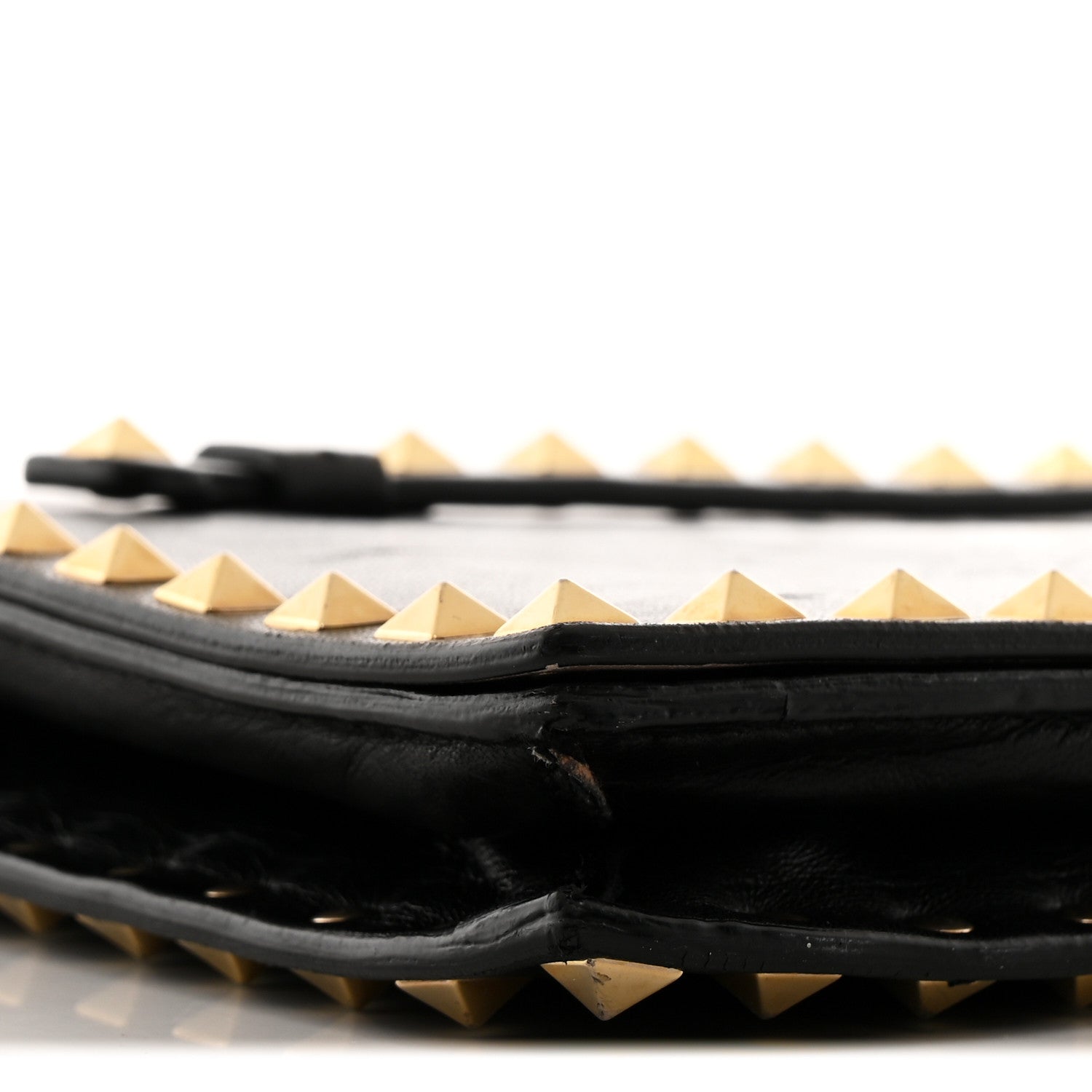 Valentino Garavani Nappa Rockstud Wristlet Clutch Black 9 of 11