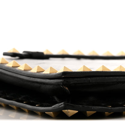 Valentino Garavani Nappa Rockstud Wristlet Clutch Black 9 of 11