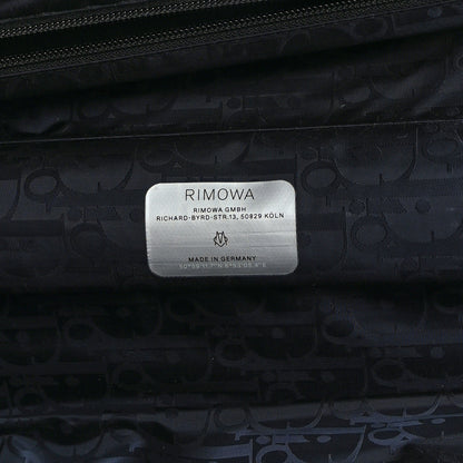 Christian Dior X RIMOWA Aluminum Gradient Cabin Luggage Black 5 of 11