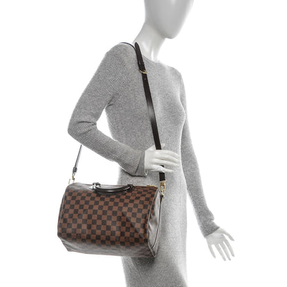 Louis Vuitton Damier Ebene Speedy Bandouliere 30 2 of 6
