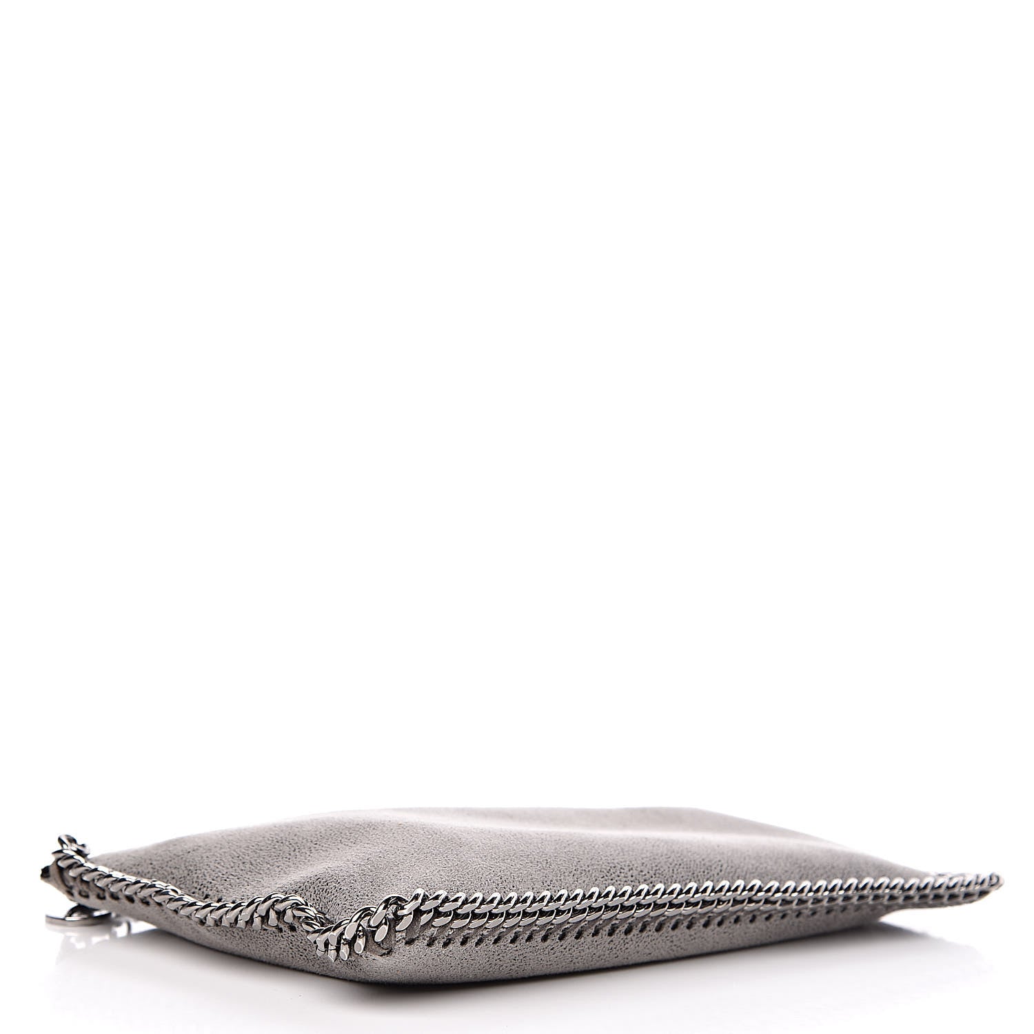 Stella McCartney Shaggy Deer Falabella Clutch Light Grey 4 of 9