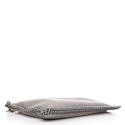 Stella McCartney Shaggy Deer Falabella Clutch Light Grey 4 of 9