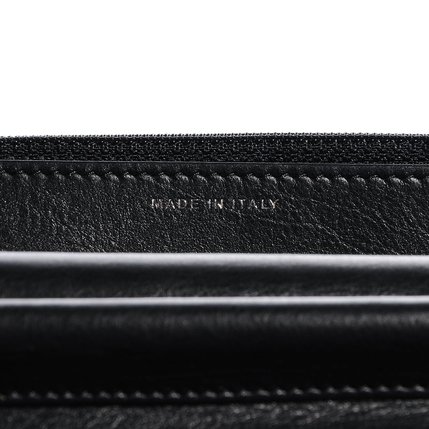 Lambskin Quilted Boy Wallet On Chain WOC So Black