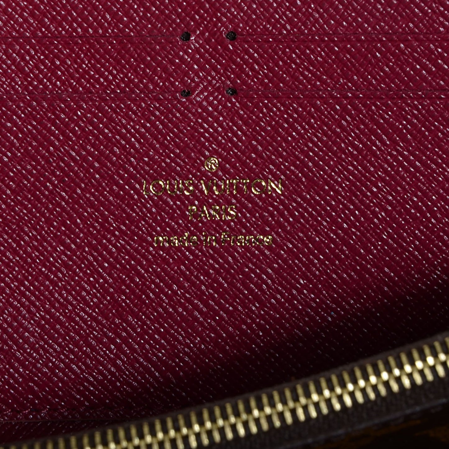 Monogram Clemence Wallet Fuchsia