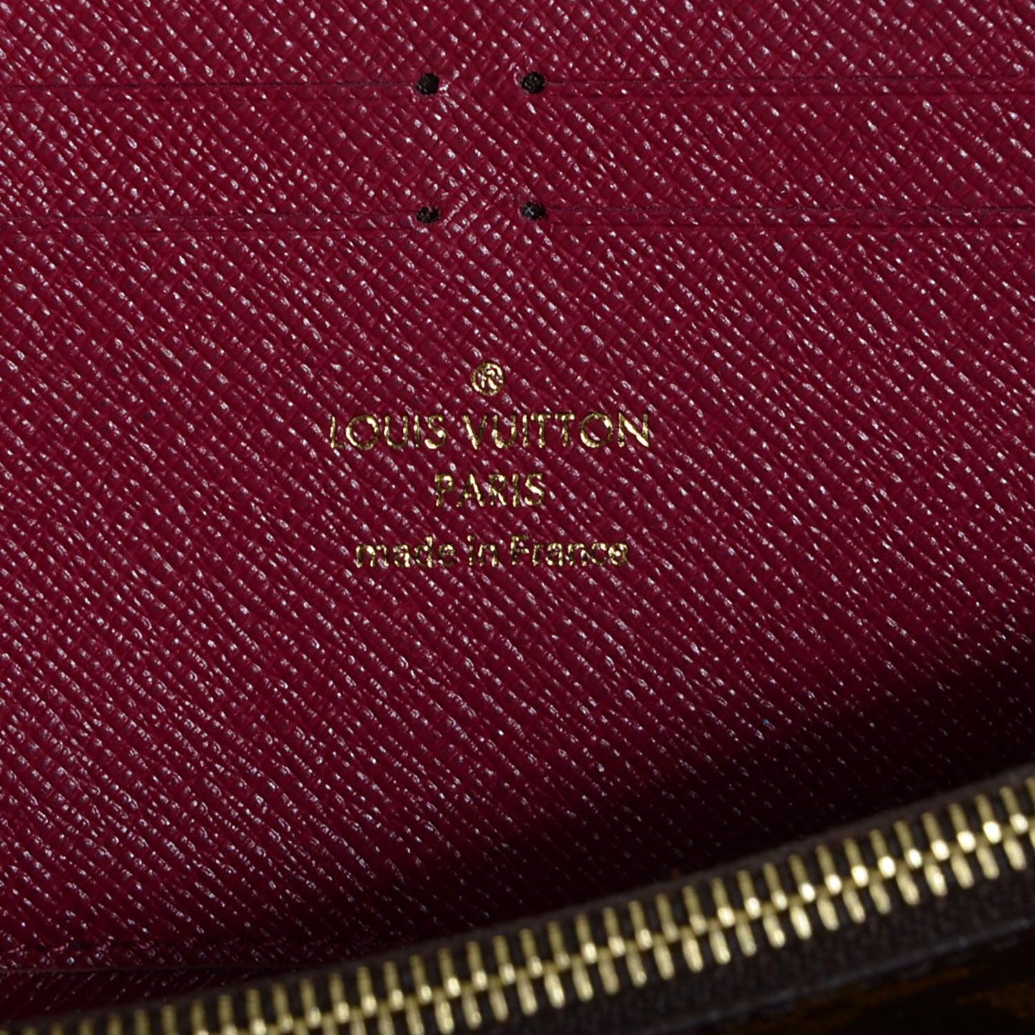 Louis Vuitton Monogram Clemence Wallet Fuchsia 7 of 8