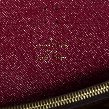 Louis Vuitton Monogram Clemence Wallet Fuchsia 7 of 8