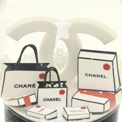 Chanel Glass CC Shopping Bag Snow Globe 5 of 6