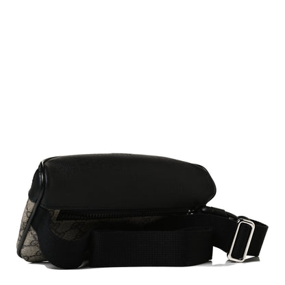 Gucci GG Supreme Monogram Belt Bag Black 3 of 13