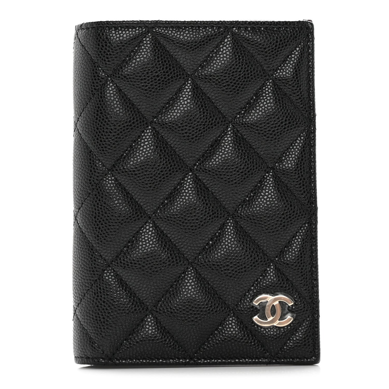 Chanel Caviar Quilted Passport Holder Black 1 of 8