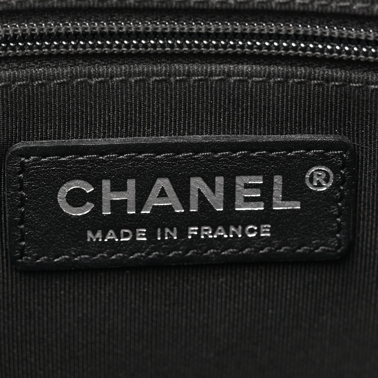 Chanel Lambskin Chevron Quilted Waist Belt Bag Black 6 of 11