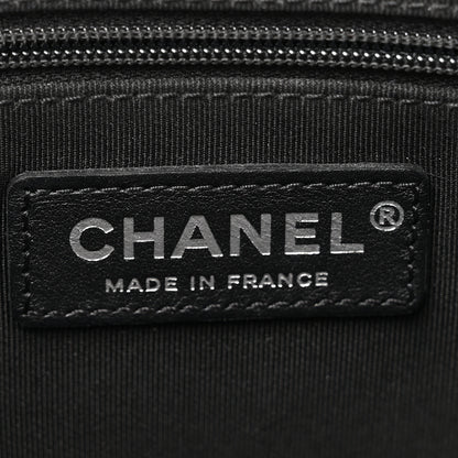 Chanel Lambskin Chevron Quilted Waist Belt Bag Black 6 of 11