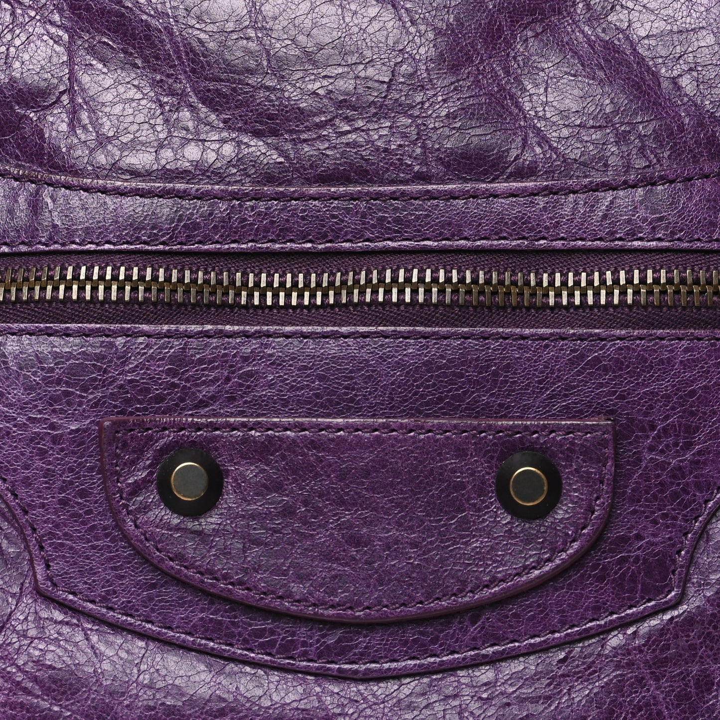 Agneau Classic Hardware Twiggy Sapphire