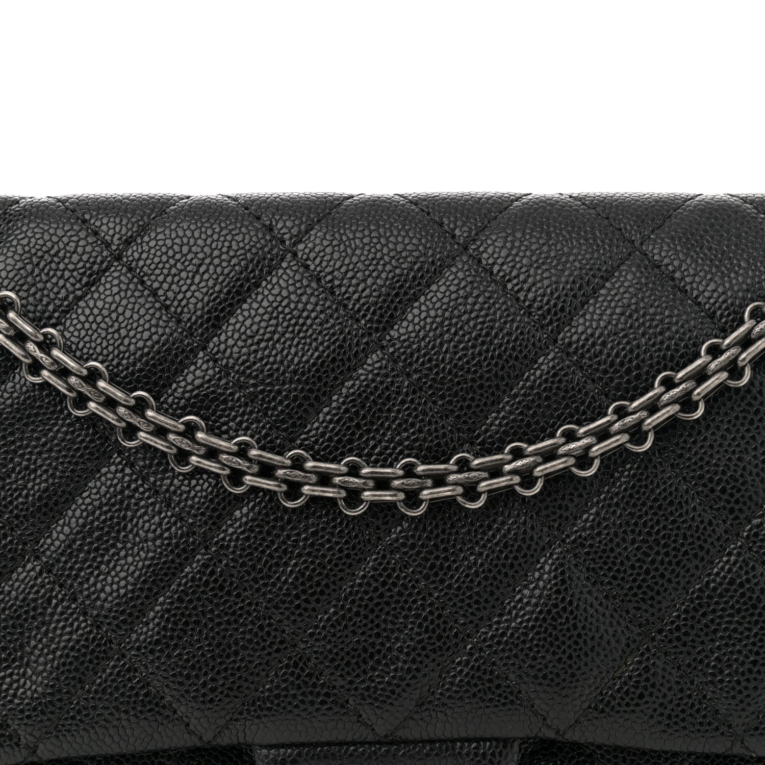 Chanel Caviar Quilted 2.55 Reissue 226 Flap Black 8 of 13