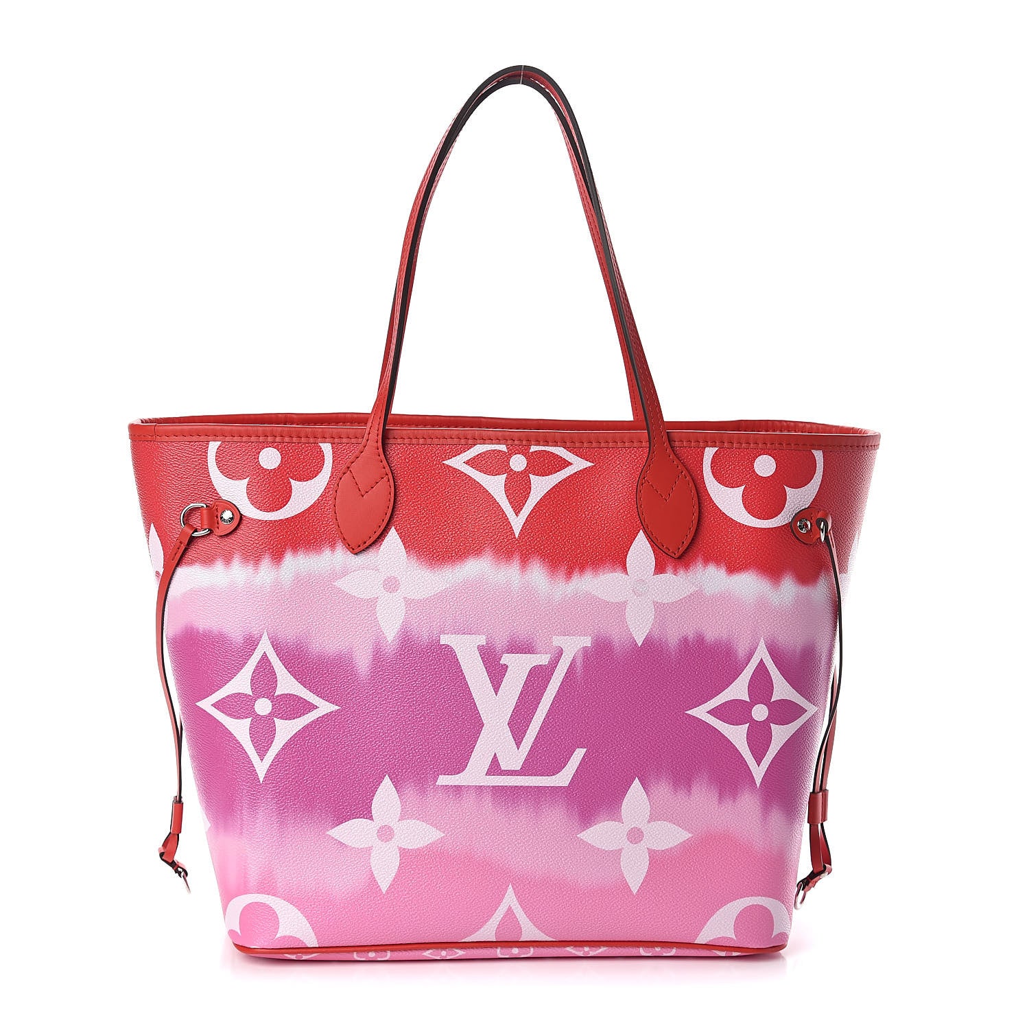 Louis Vuitton Monogram Escale Neverfull MM Rouge 1 of 10
