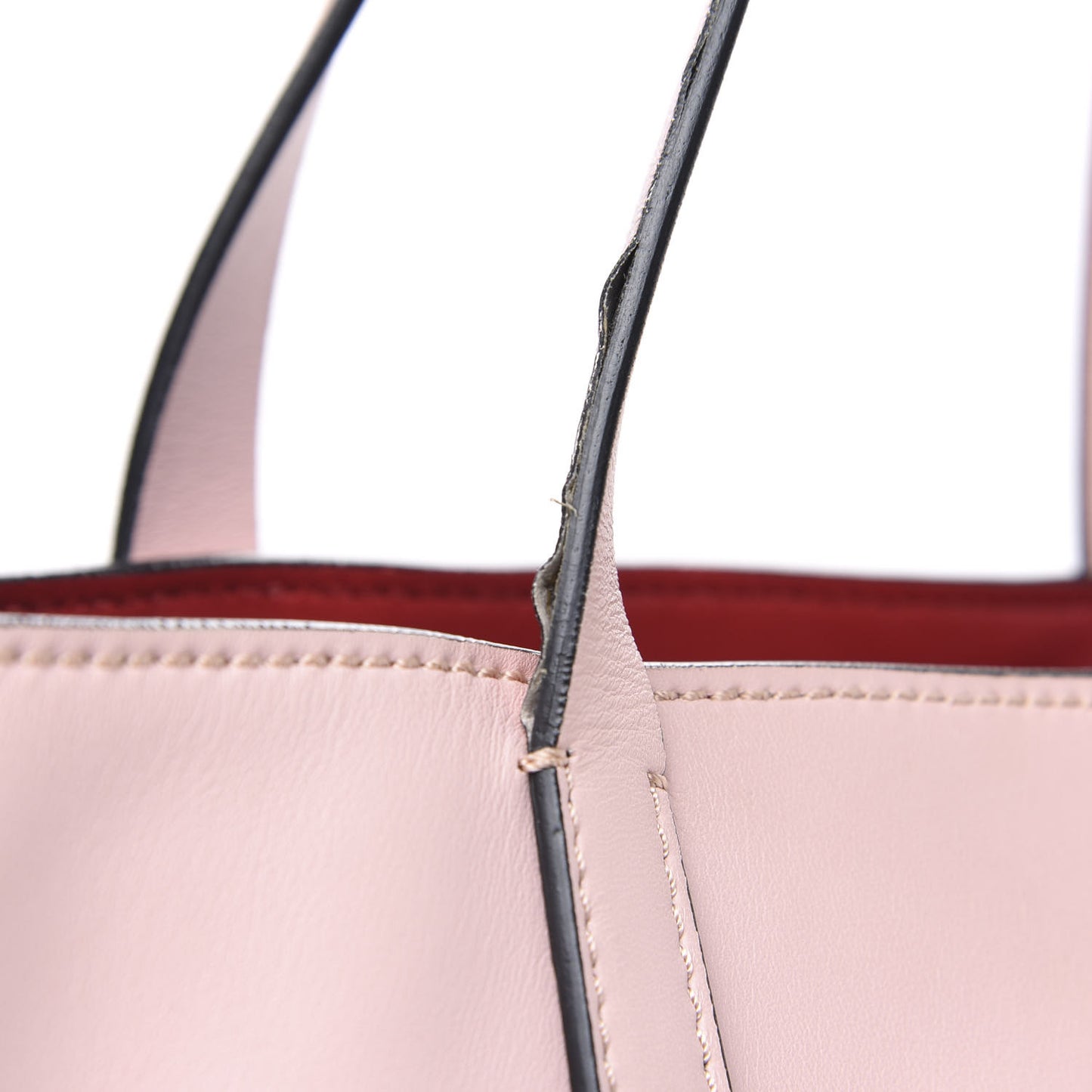 Nappa Medium Rockstud Soft Tote Rose