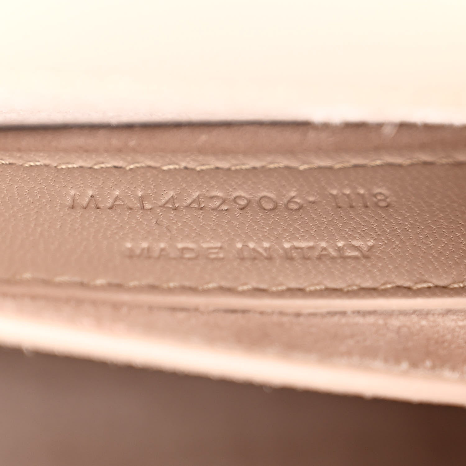 Saint Laurent Calfskin Medium Monogram Sunset Marble Pink 8 of 12