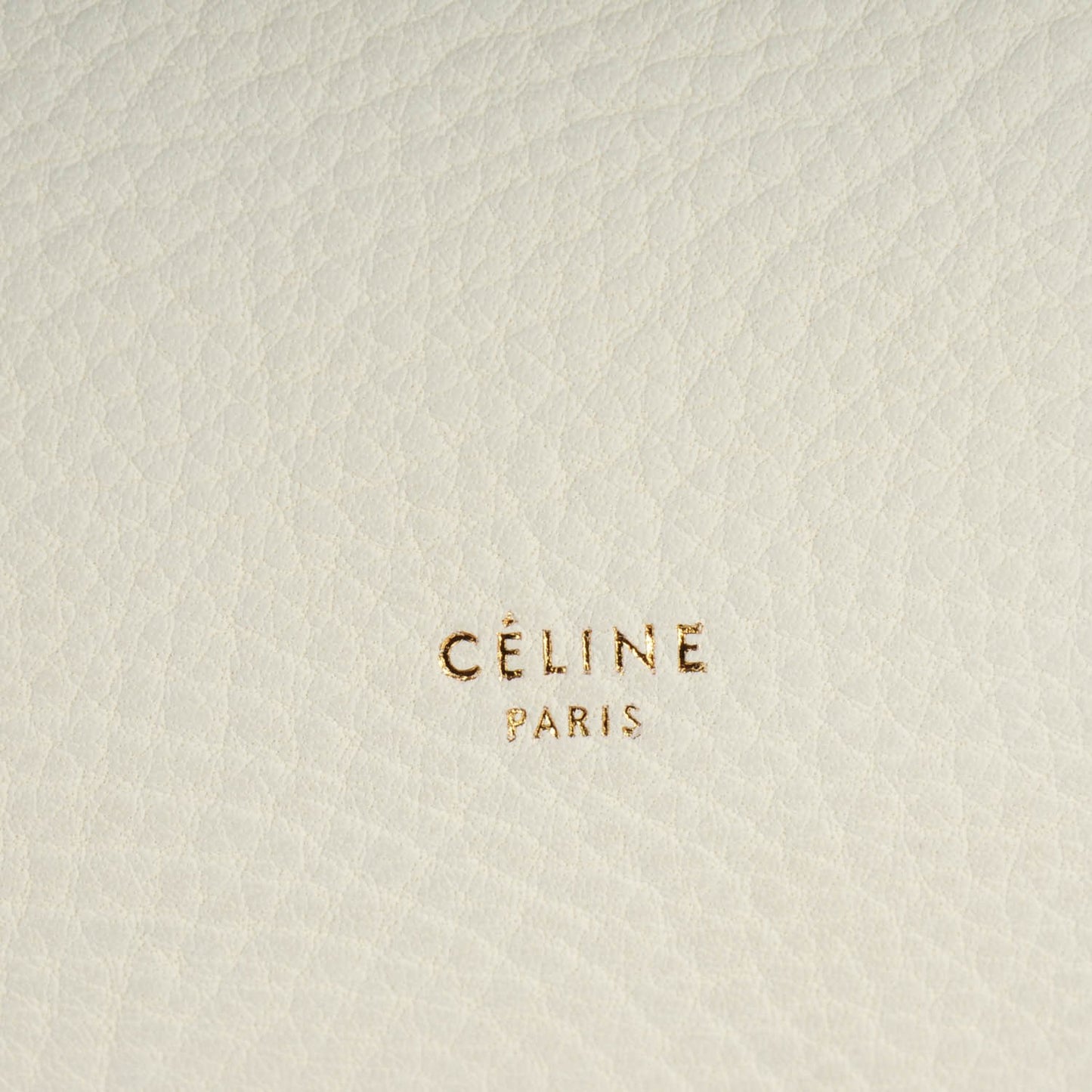 Elephant Calfskin Mini Belt Bag White