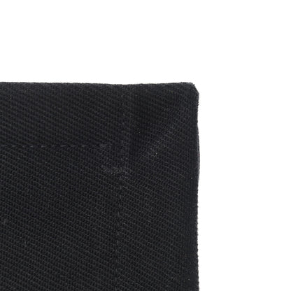 Saint Laurent Linen Calfskin Rive Gauche Tote Black 18 of 20