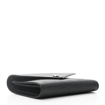Louis Vuitton Epi Victorine Wallet Black 4 of 7