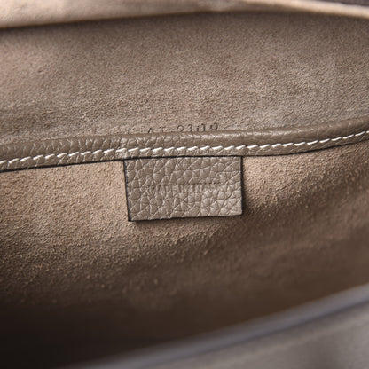 Celine Drummed Calfskin Nano Luggage Souris 7 of 10