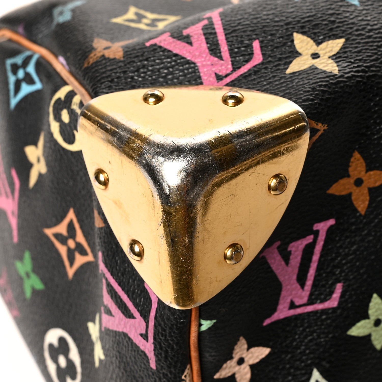 Louis Vuitton Monogram Multicolor Speedy 30 Black 8 of 15